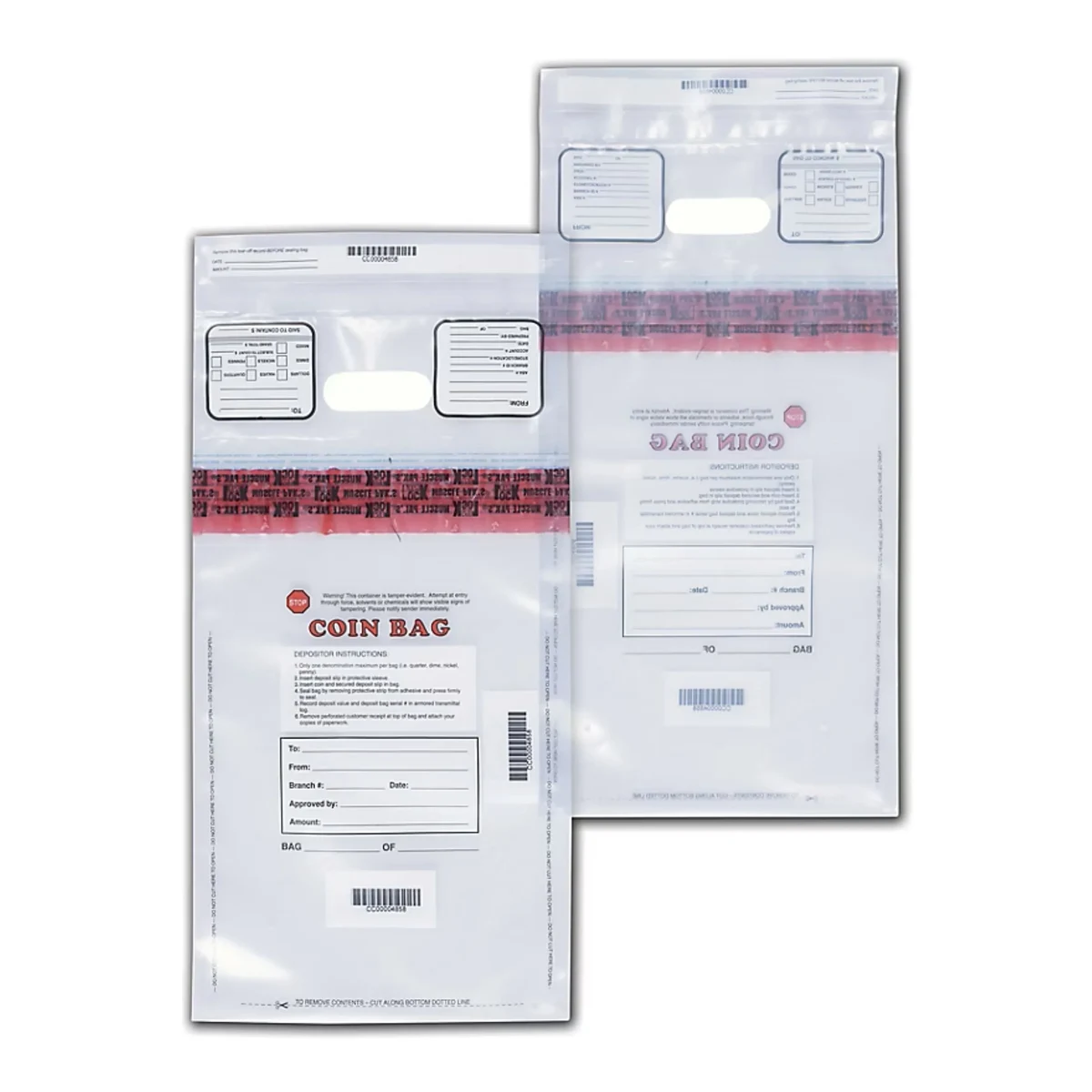 Deposit Bags, Heavy Duty Coin for Banking 1