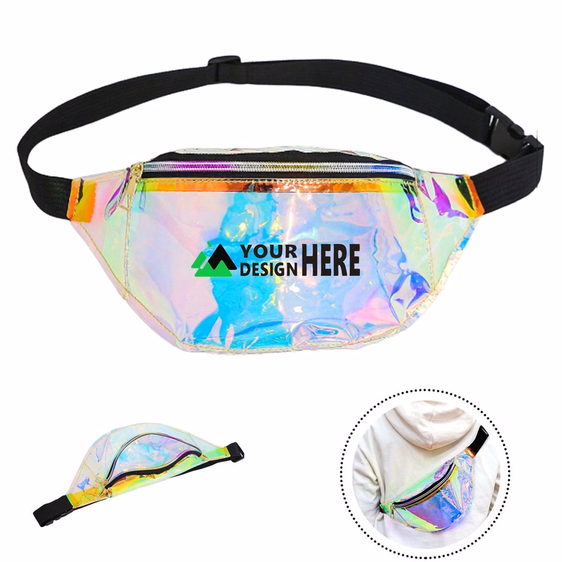 Water Resistant Crossbody Waist Bag PVC Pack