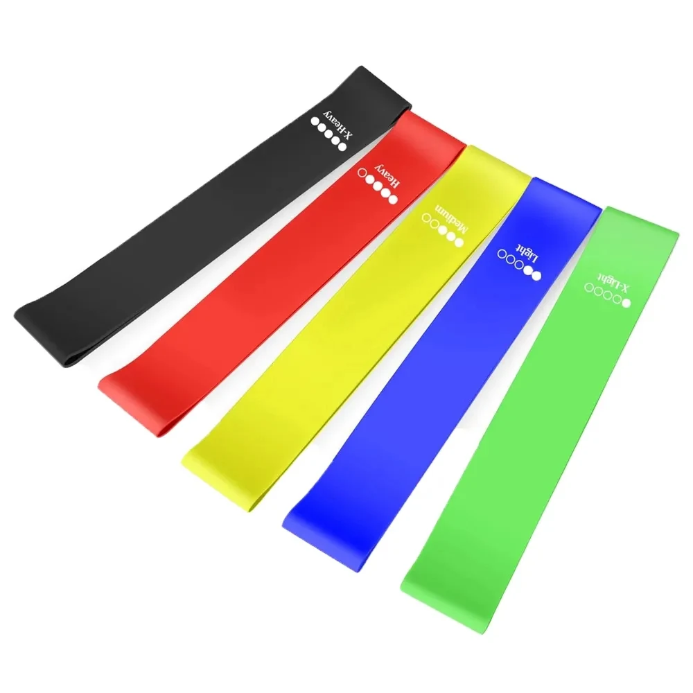 Blue Latex Resistance Loop Exercise Bands 15 lb 1