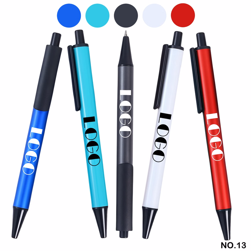 Colorful premium click metal ballpoint pen
