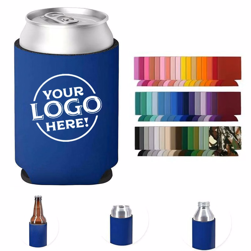 12 oz Neoprene Can Cooler Sleeves Beer & Soda Holders