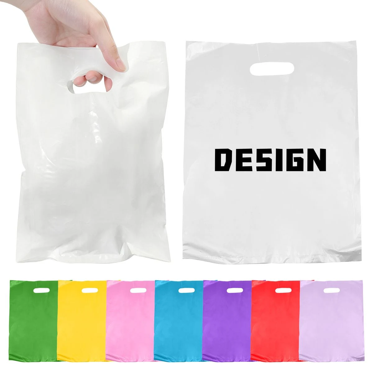 PE Sports Events Wedding Party Goodie Plastic Candy Gift Bags 1