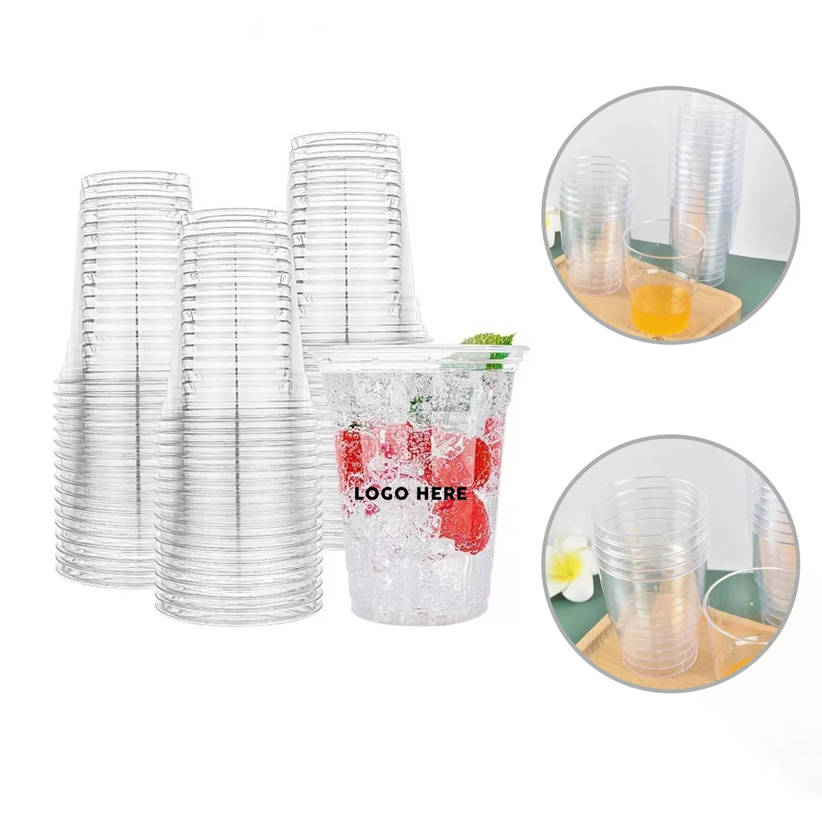 Clear Plastic Cup 1