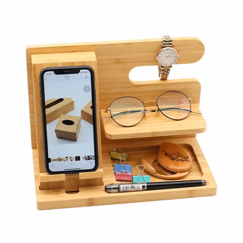 Wood Cell Phone Docking Station