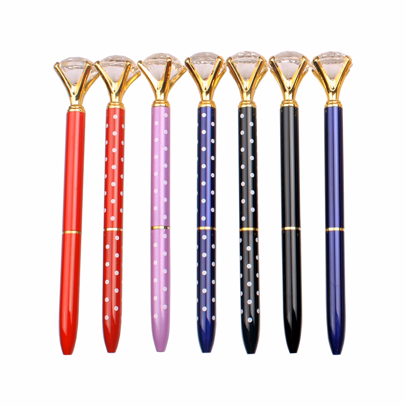 Christmas Diamond Top Pens