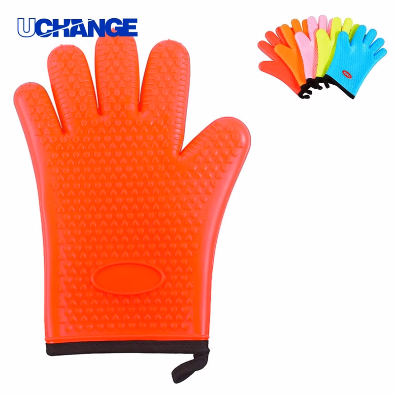 Silicone Heat Resistant Gloves for Oven Use