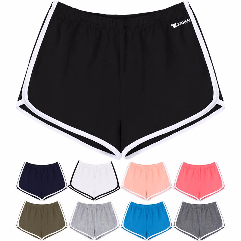 Women Running High Waist Yoga Workout Short