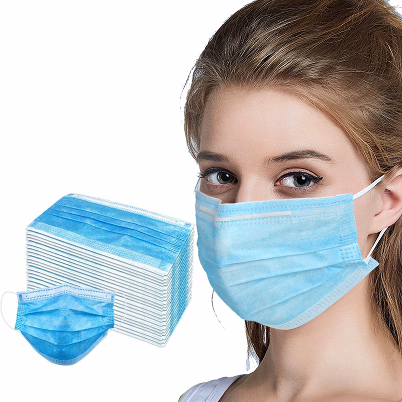 3-Ply Non-Woven Disposable Face Mask