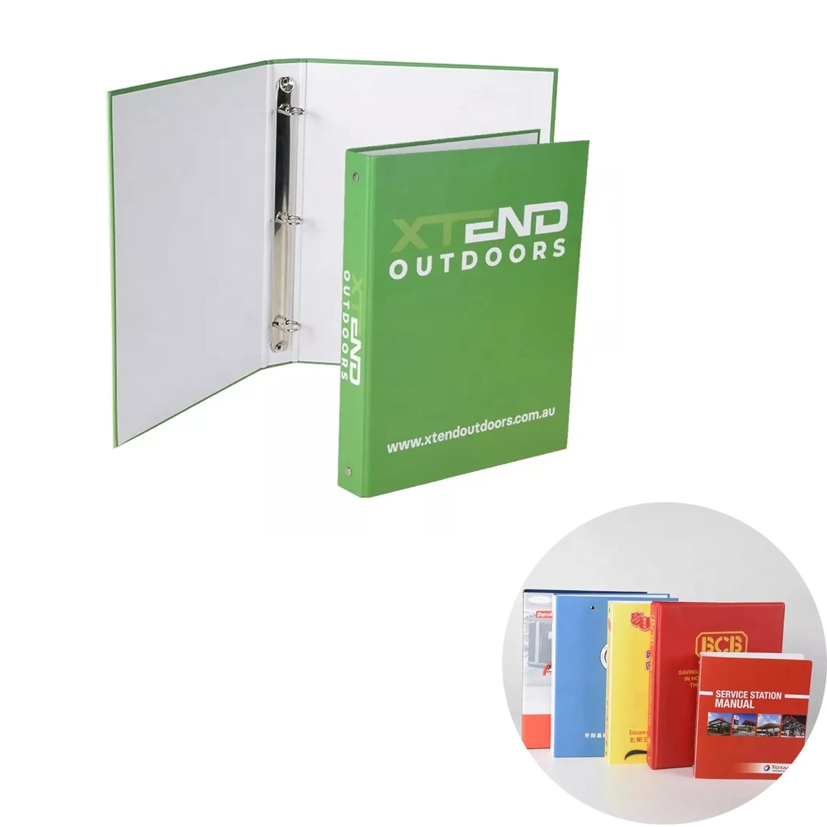Custom Printing 3 Ring Binder Paper File Folder 1