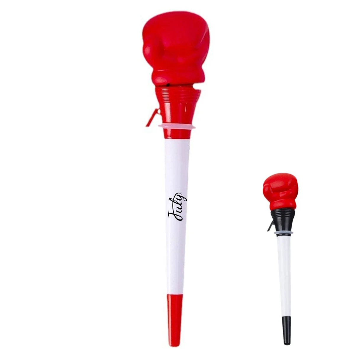 Red Pop Top Boxing Glove Ballpoint Pen 1
