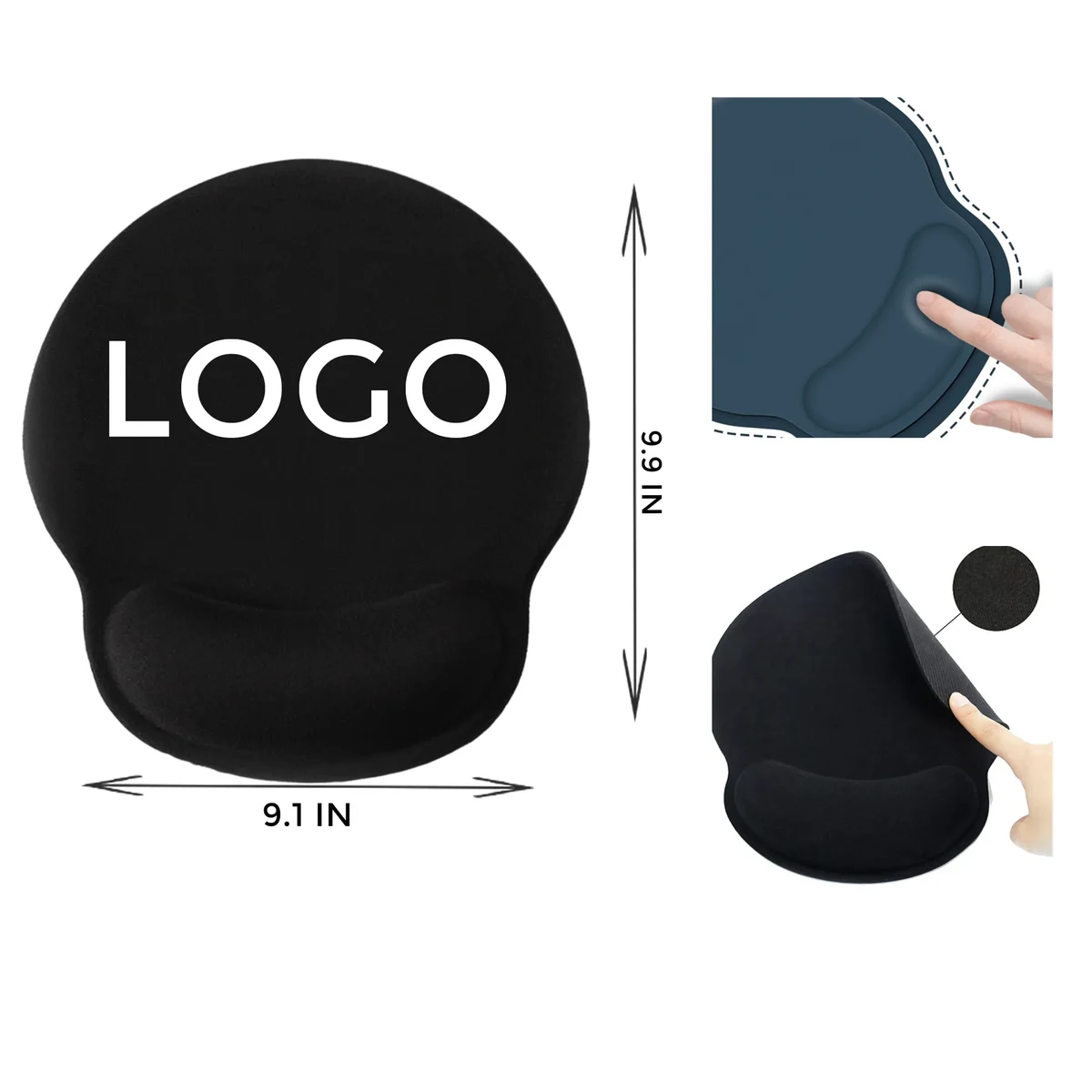 MOQ 10 PCS Wrist Support Mouse Pad 1