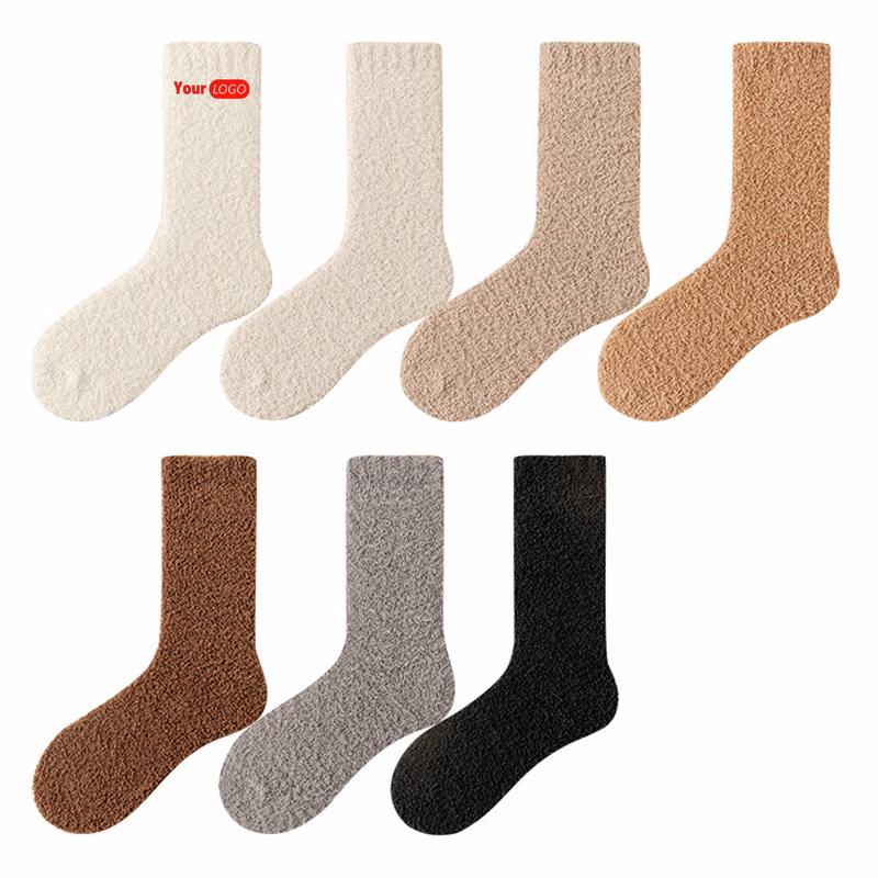 Womens Fuzzy Slipper Socks Winter Warm