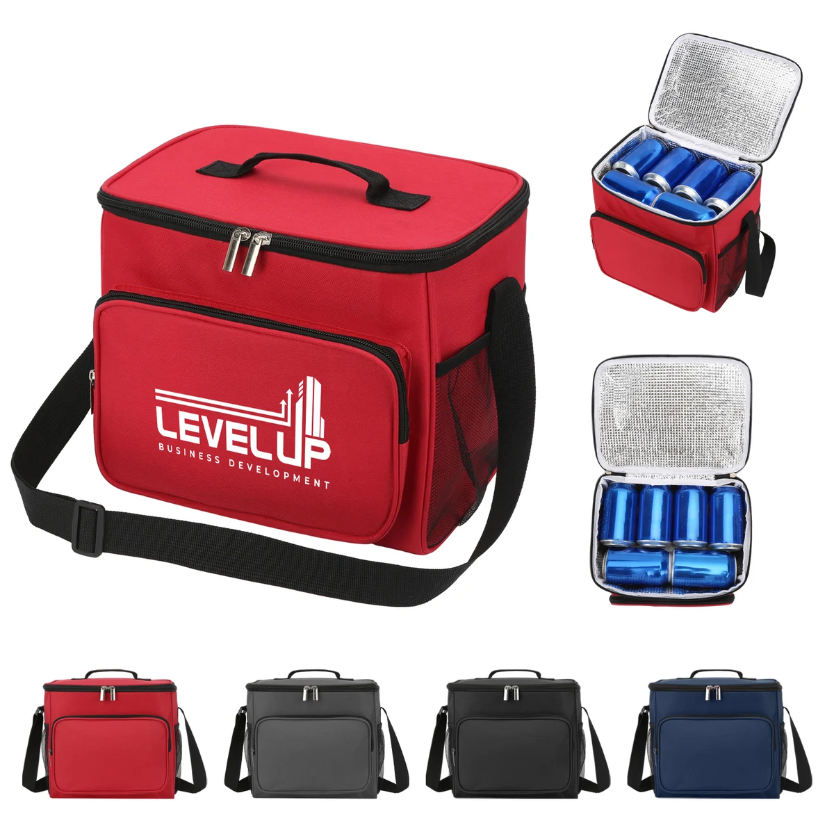 Cubic 12-Can Insulated Cooler Bag 1