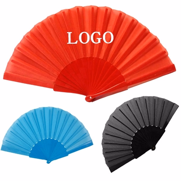 Plastic Folding Hand Fan