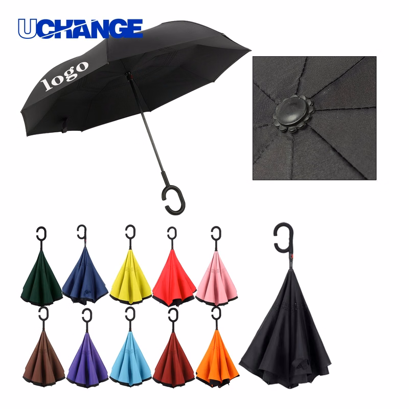 Double-Layer Upside-Down Inverted Umbrella
