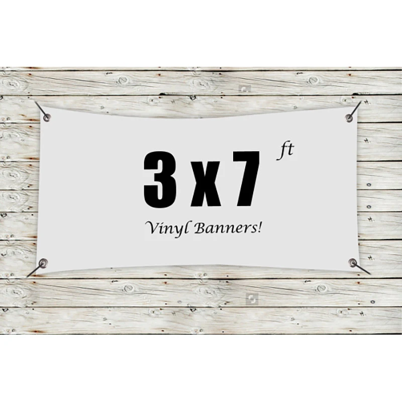 Custom 3' x 7' Vinyl Banners 1