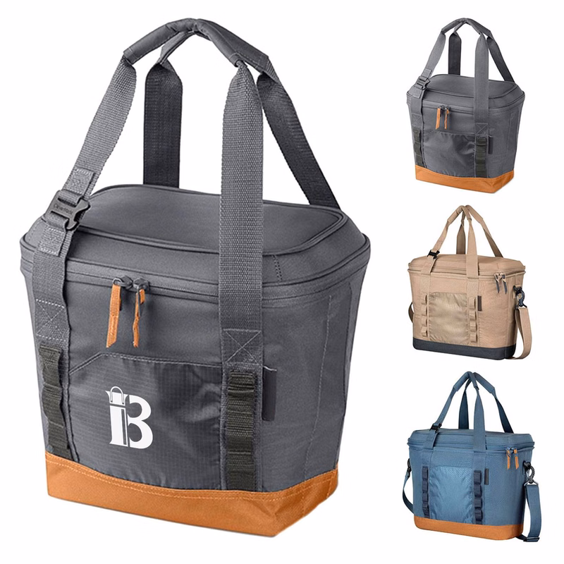 18-Can Foldable Cooler Bag – Leakproof Oxford Outdoor Tote
