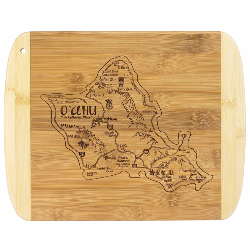 A Slice of Life Oahu Serving & Cutting Board