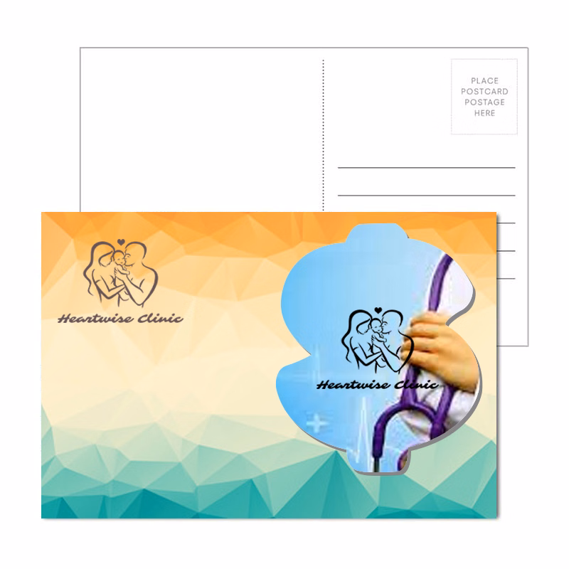 Post Card with Full Color Dollar Sign Coaster