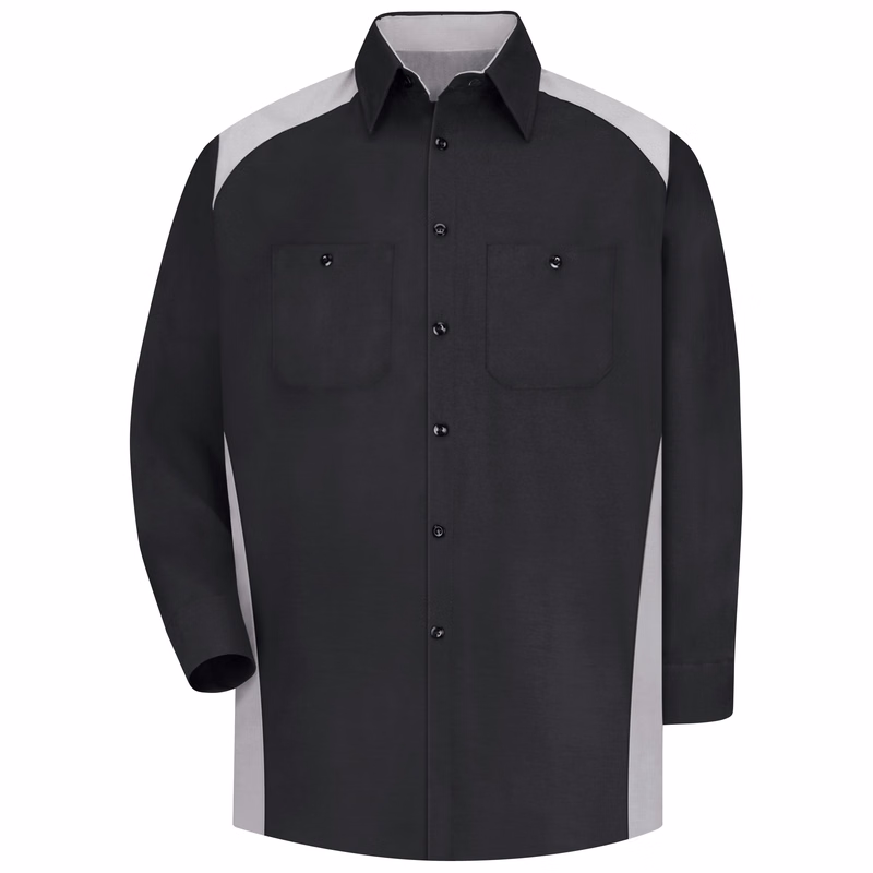 Red Kap® Men's Long Sleeve Motorsports Shirt