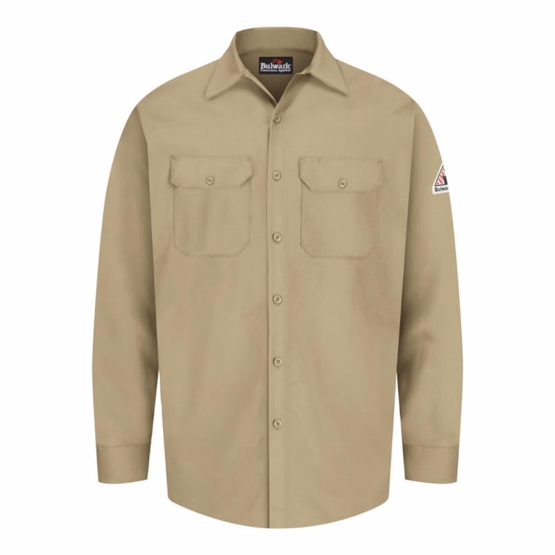 Bulwark Men's Tall Flame Resistant Excel Work Shirt - SEW2T