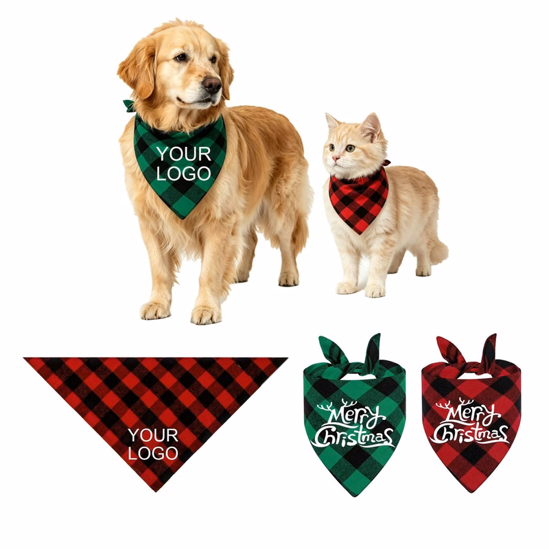Pet Christmas Drool Bib