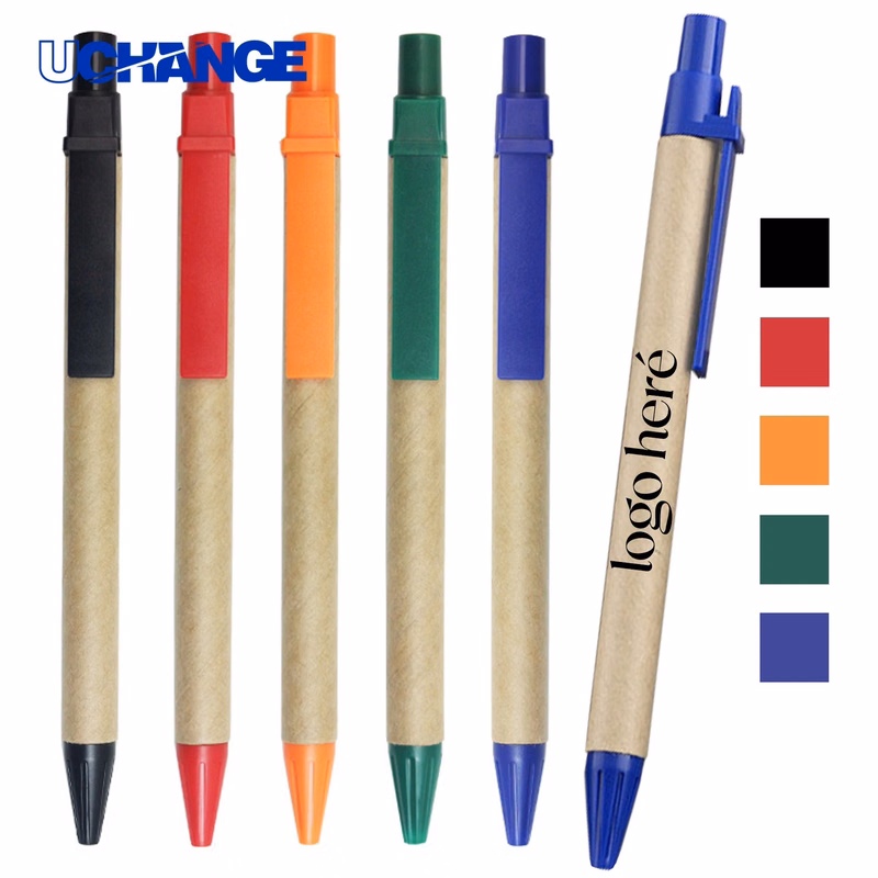Colored Kraft Paper Ballpoint Pen