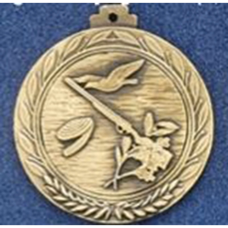 2.5" Stock Cast Medallion (Shooting Skeet & Trap)