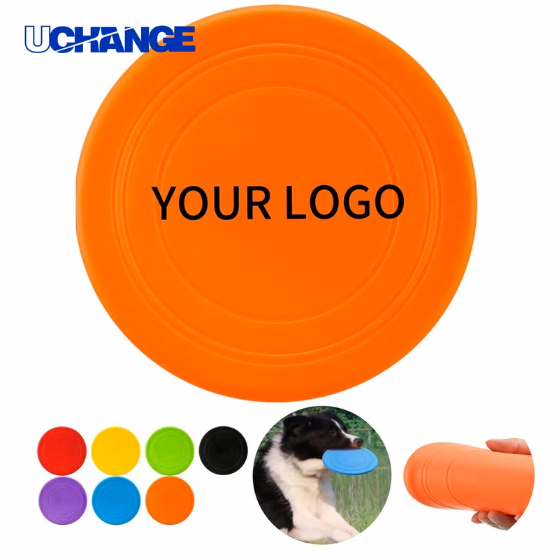 Soft Silicone Flying Disc Toy 7 Inch