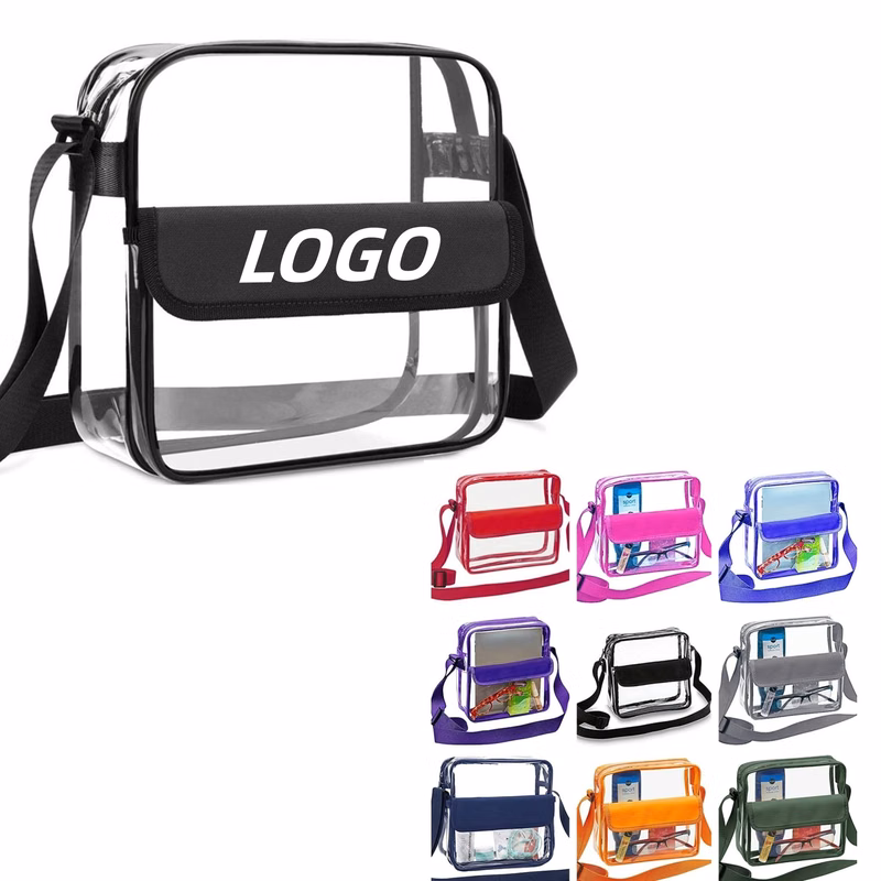 Clear Crossbody Stadium Bag