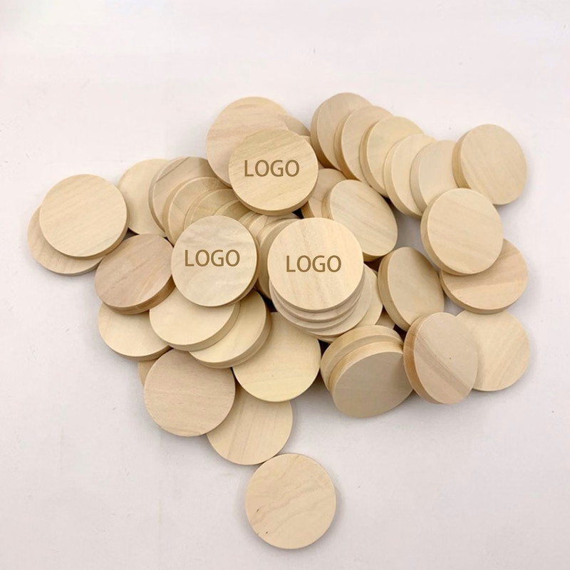 Eco-Friendly Wood Gaming Chips
