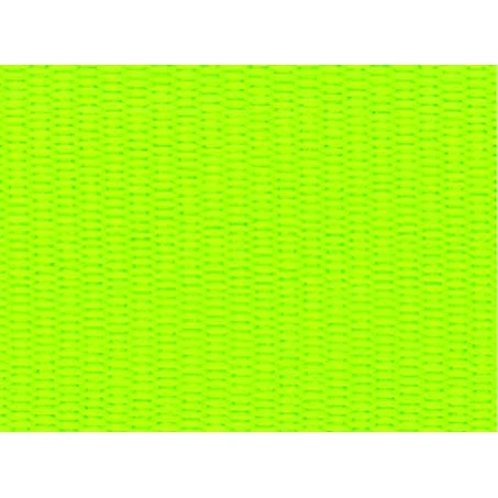 Solid Neon Green "V" Neck Ribbon with Clip, 7/8" wide 1