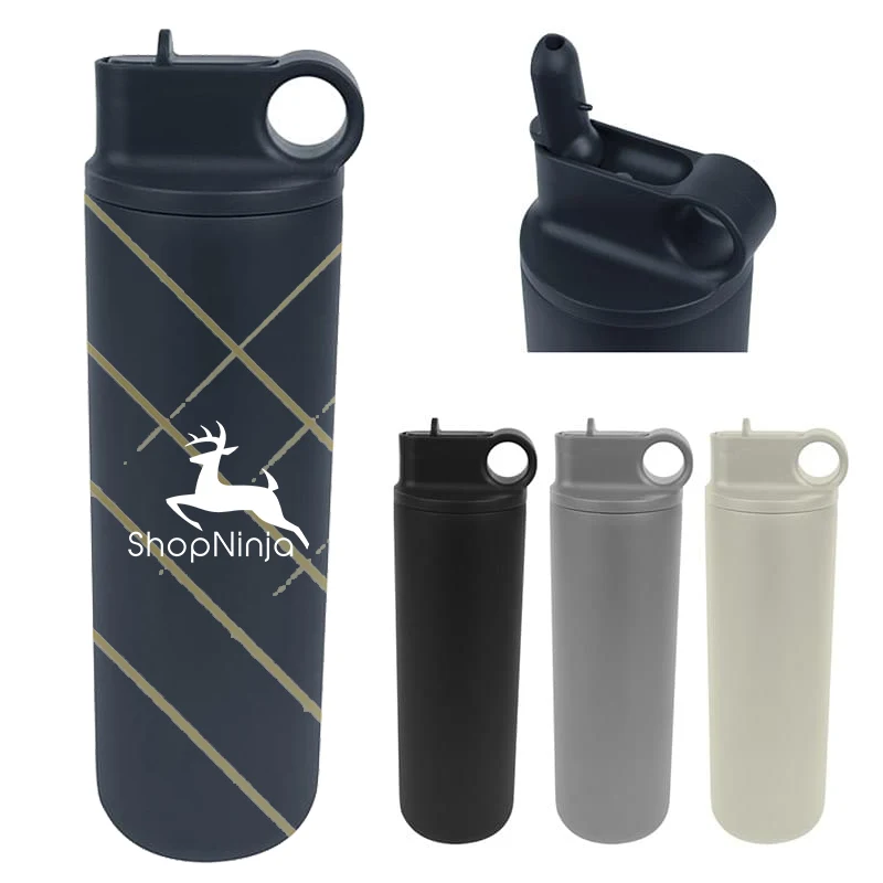 27 Oz. Full Color Stainless Steel Bottle, custom water bottle with logo imprint 1