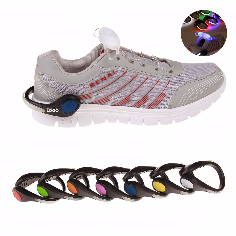 LED Light-Up Shoe Clip for Night Safety