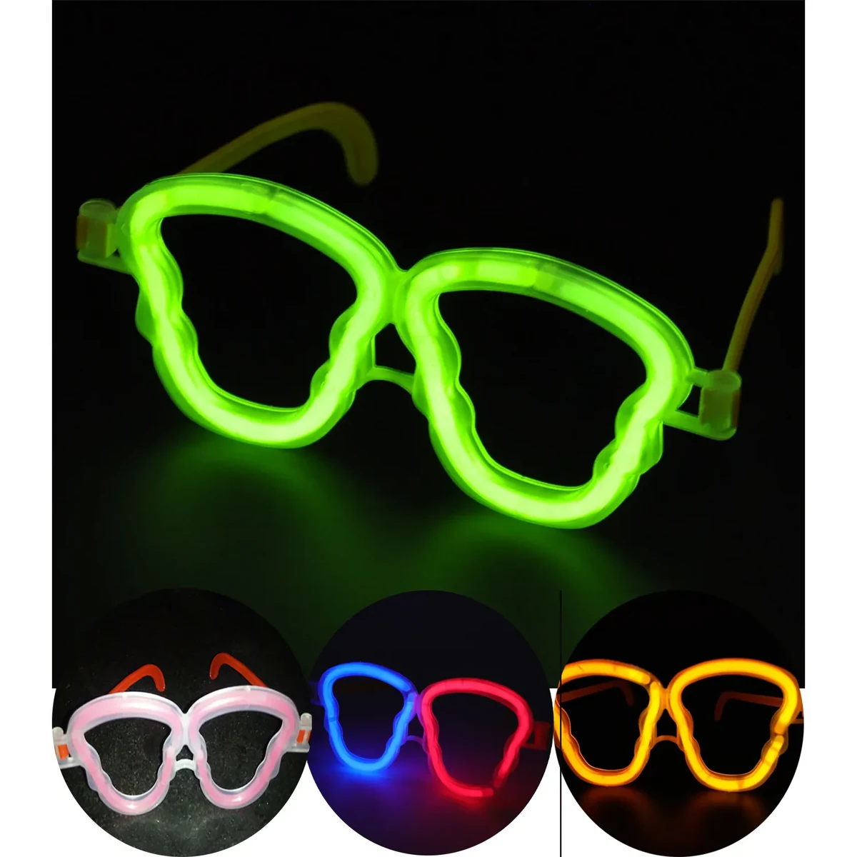Neon Glow Glasses 1