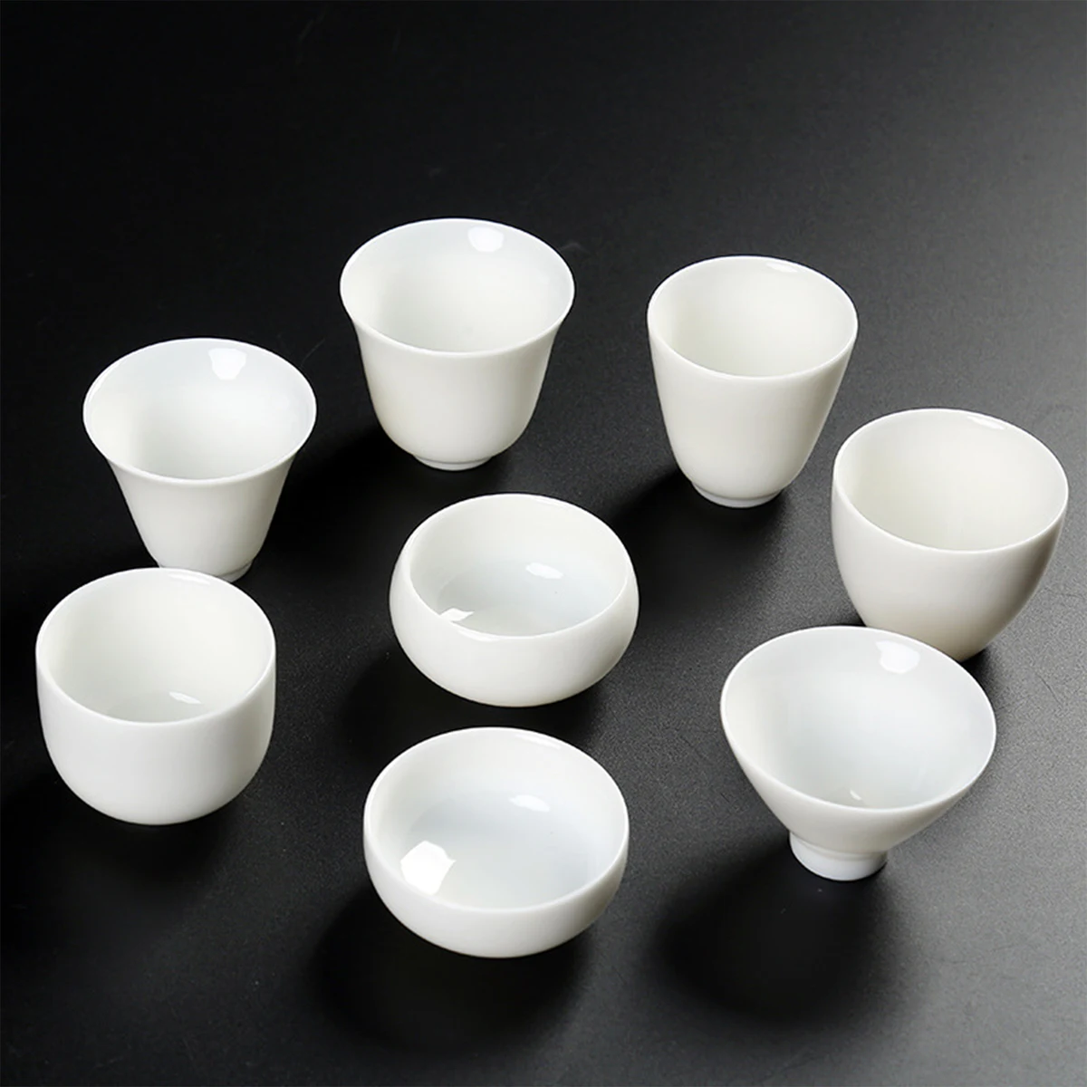 50ml White Porcelain Master Teacup 1