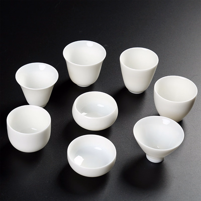 50ml White Porcelain Master Teacup