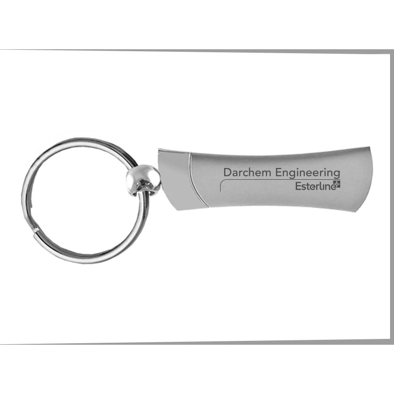 Slim Two-Toned Keytag 1