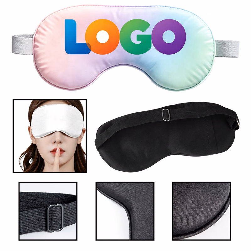 Premium Satin Sleep Mask with Custom Design