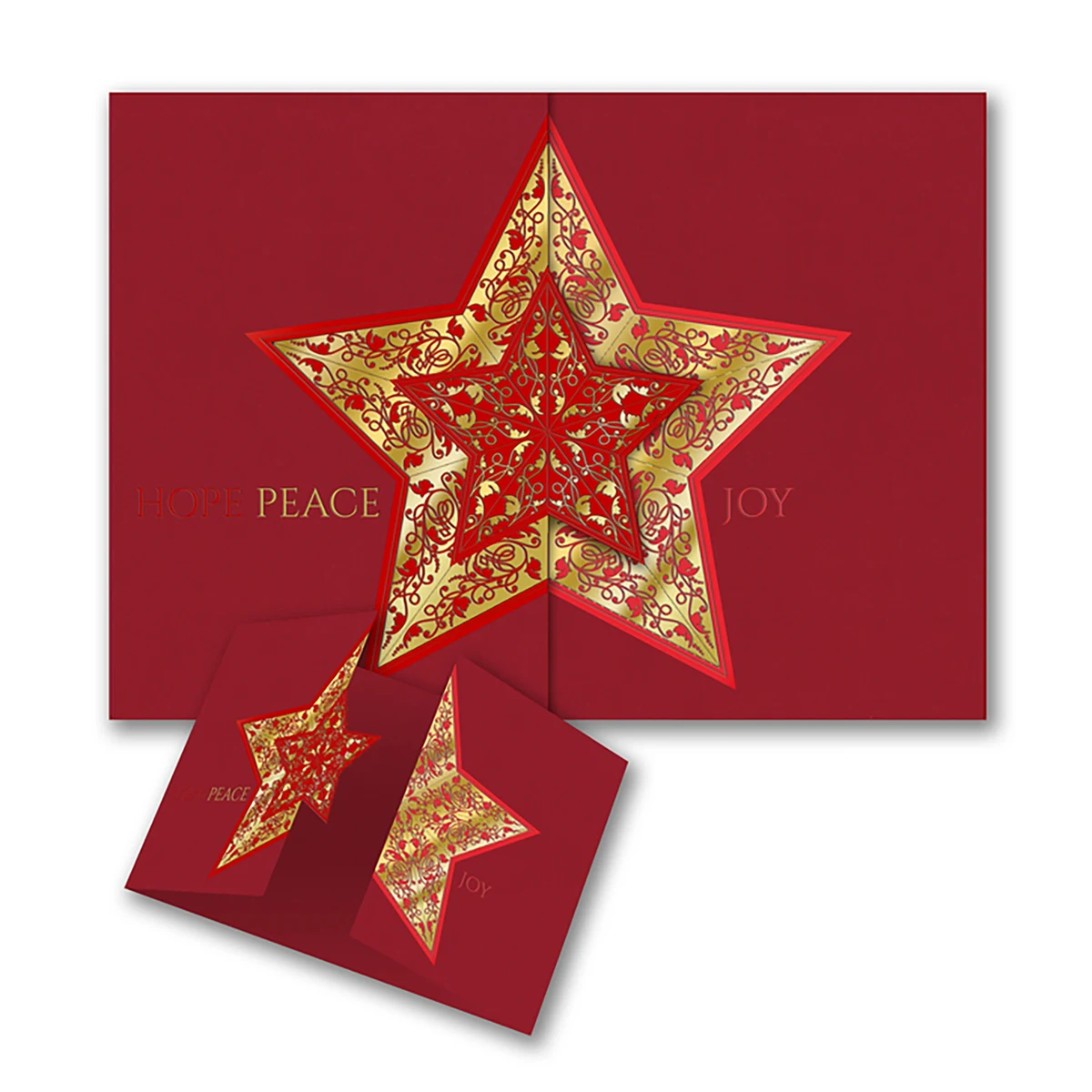 Big Bright Star Holiday Card 1