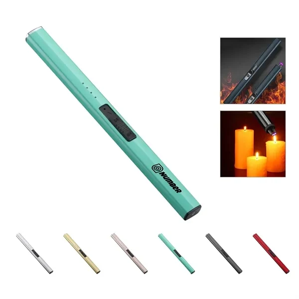 Custom Rechargeable Electric Candle Lighter with Long Neck — Eco-Friendly Giveaway 1