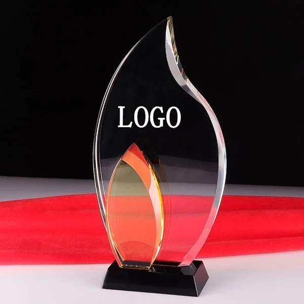 Modern Crystal Trophy Glass Award 1