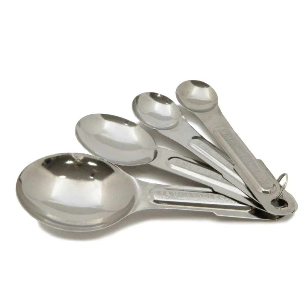 Measuring Spoon Sets - 4 Piece Stainless Steel 1