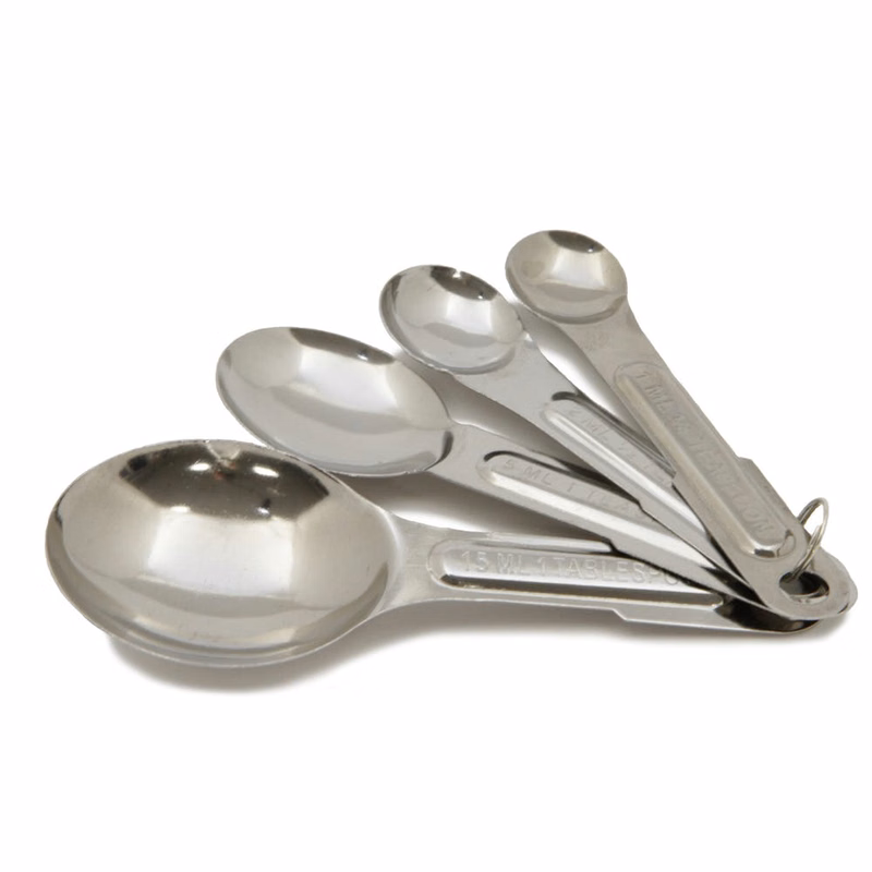 Measuring Spoon Sets - 4 Piece Stainless Steel