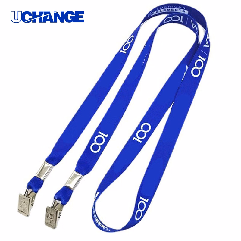 Double Ended Lanyard with Clips