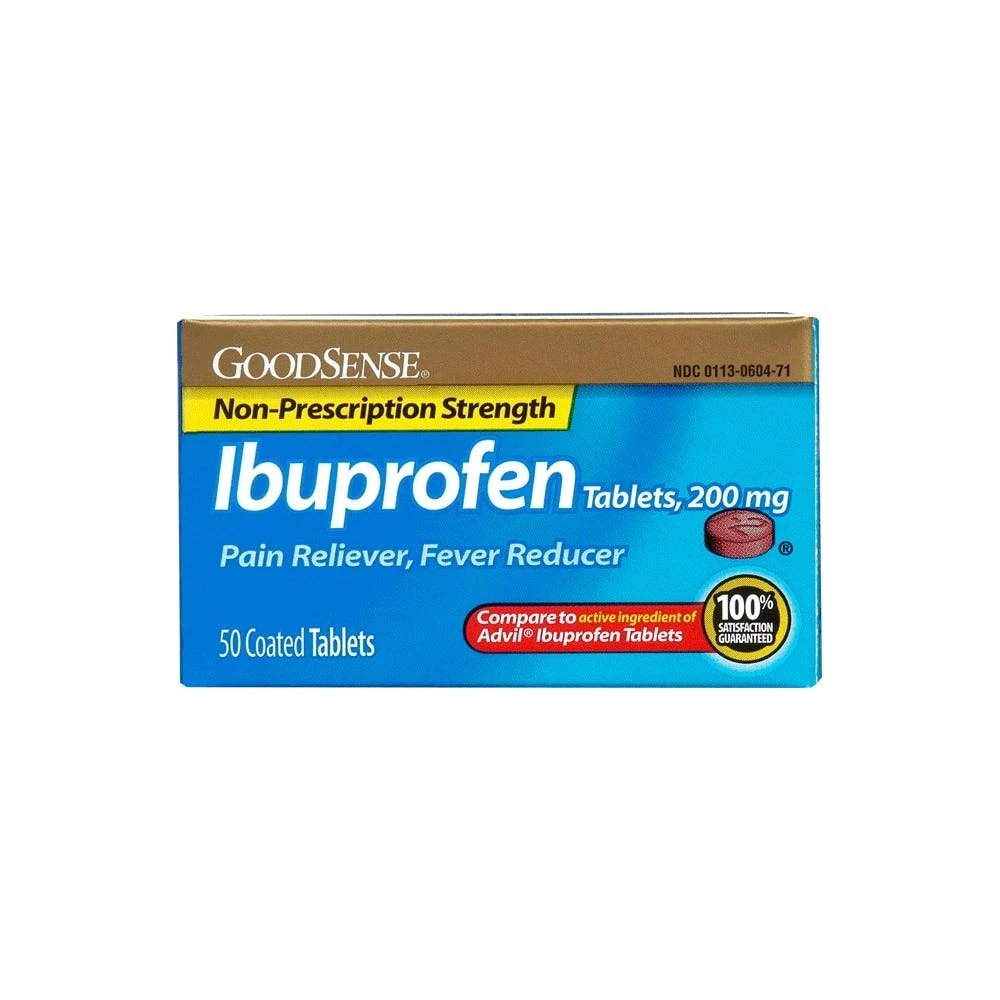 Ibuprofen Tablets - 200 mg 50 Pack 1