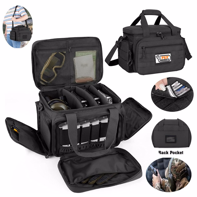Large Pistol Range Bag For Men