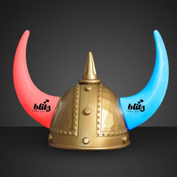 Viking helmet with light-up horns 1