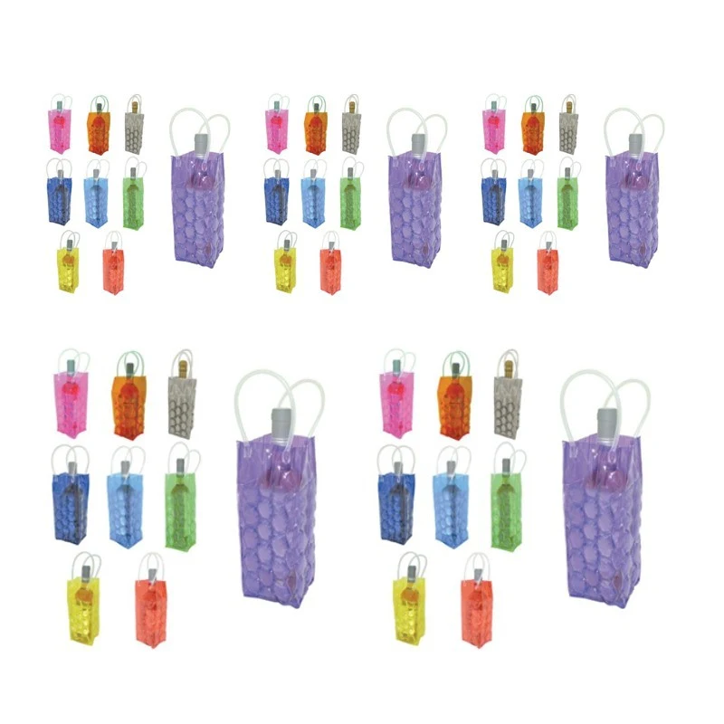 Honeycomb Ice Gel Bag for Wine 1