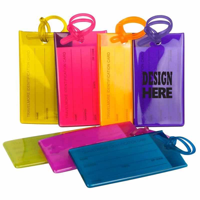 Colorful PVC Luggage Tag